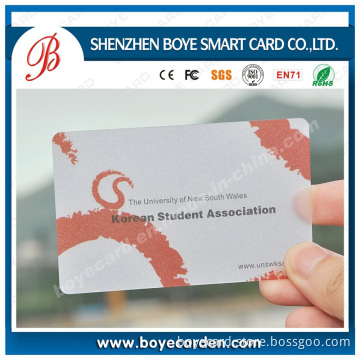 Semi-Transparent Crystal PVC VIP Card